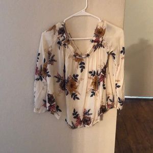 Off the shoulder blouse